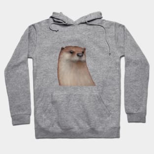 Eurasian Otter 3 Hoodie